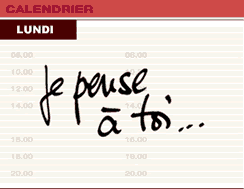 mon emploi tu temps ^^ super cool nn